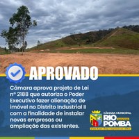 APROVADO ✅️  Projeto de Lei 2.188/2025
