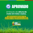 APROVADO ✅️  Projeto de Lei Complementar n⁰ 43/2025