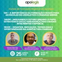 Câmara Municipal recebe equipe da Apolegis para curso de Formação Regional 