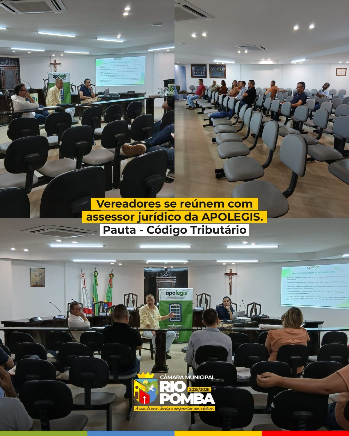 Câmara realiza reunião para debater Código Tributário.