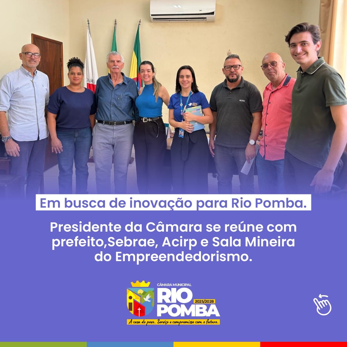 Em busca de fortalecer as parcerias! 
