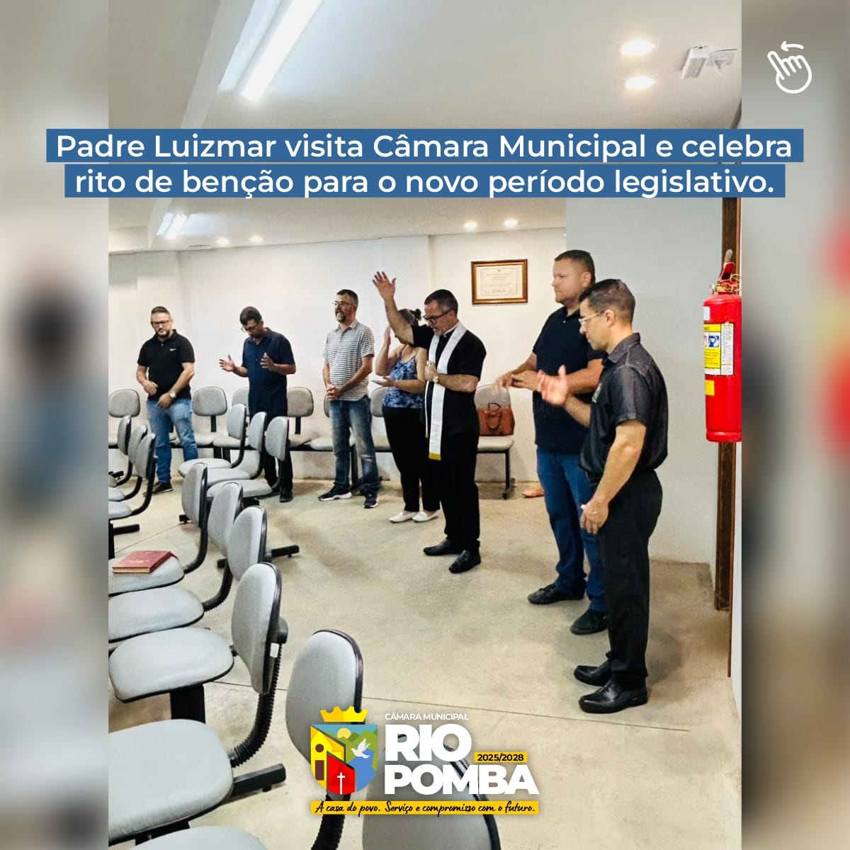 Uma visita especial na Câmara Municipal!
